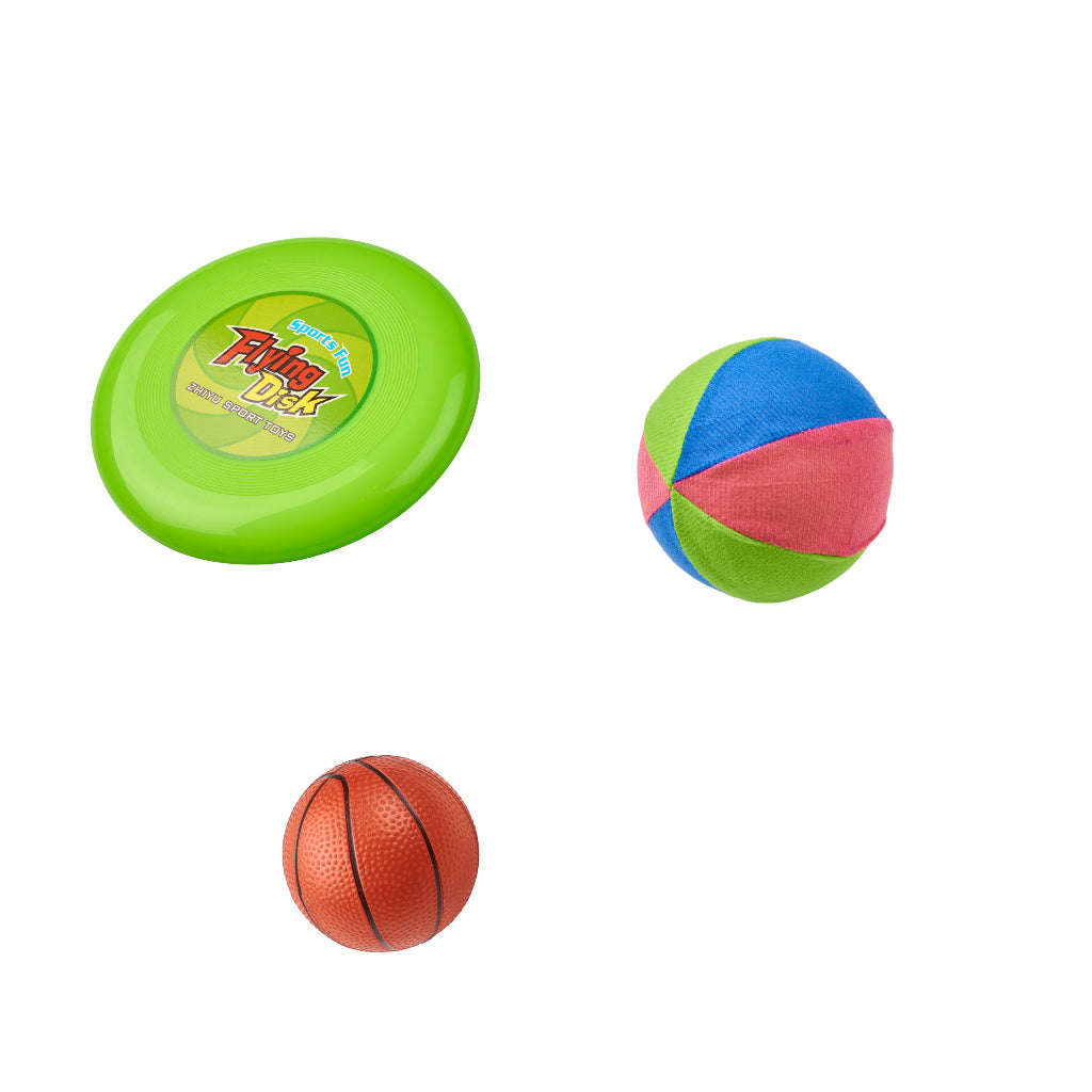 Set sport 5 în 1: badminton, baschet, volei, tenis, frisbee