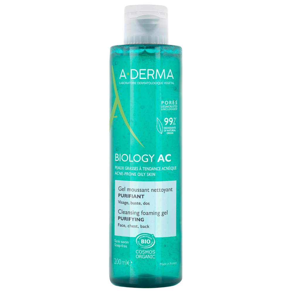 A-Derma, Biology AC, Curățare, Apă micelară, Sensibil, 200 ml