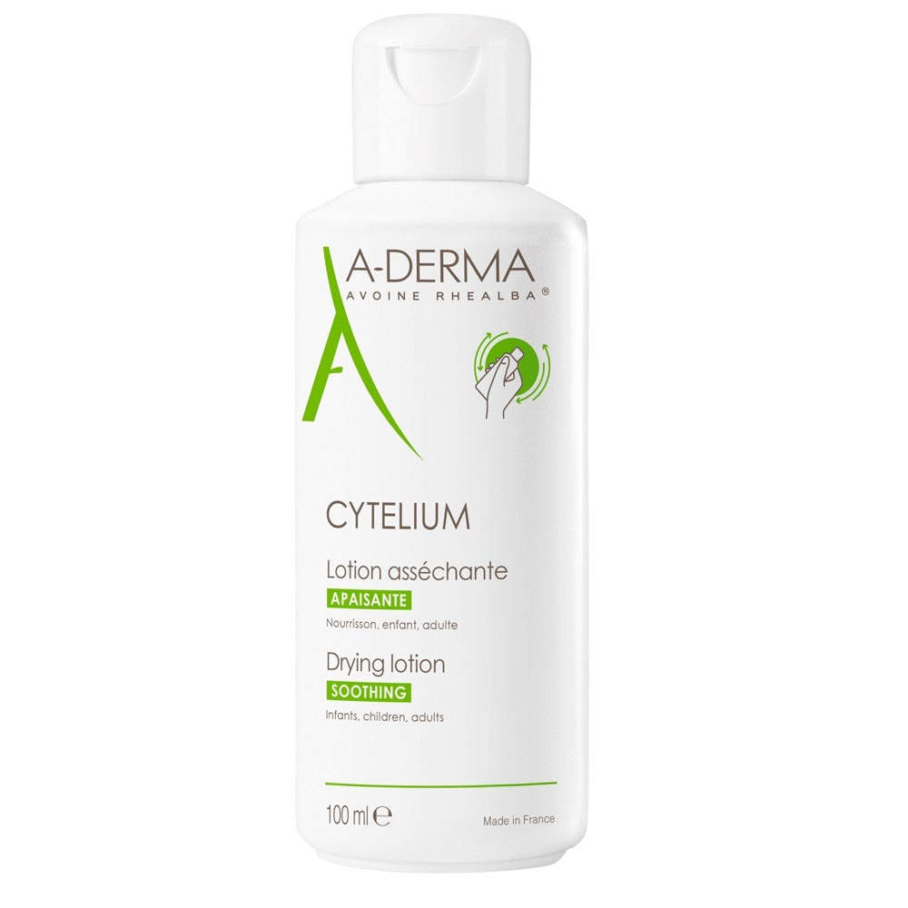 A-Derma, Cytelium, Calmant, Loțiune de tratament local, Irritated Skin, 100 ml