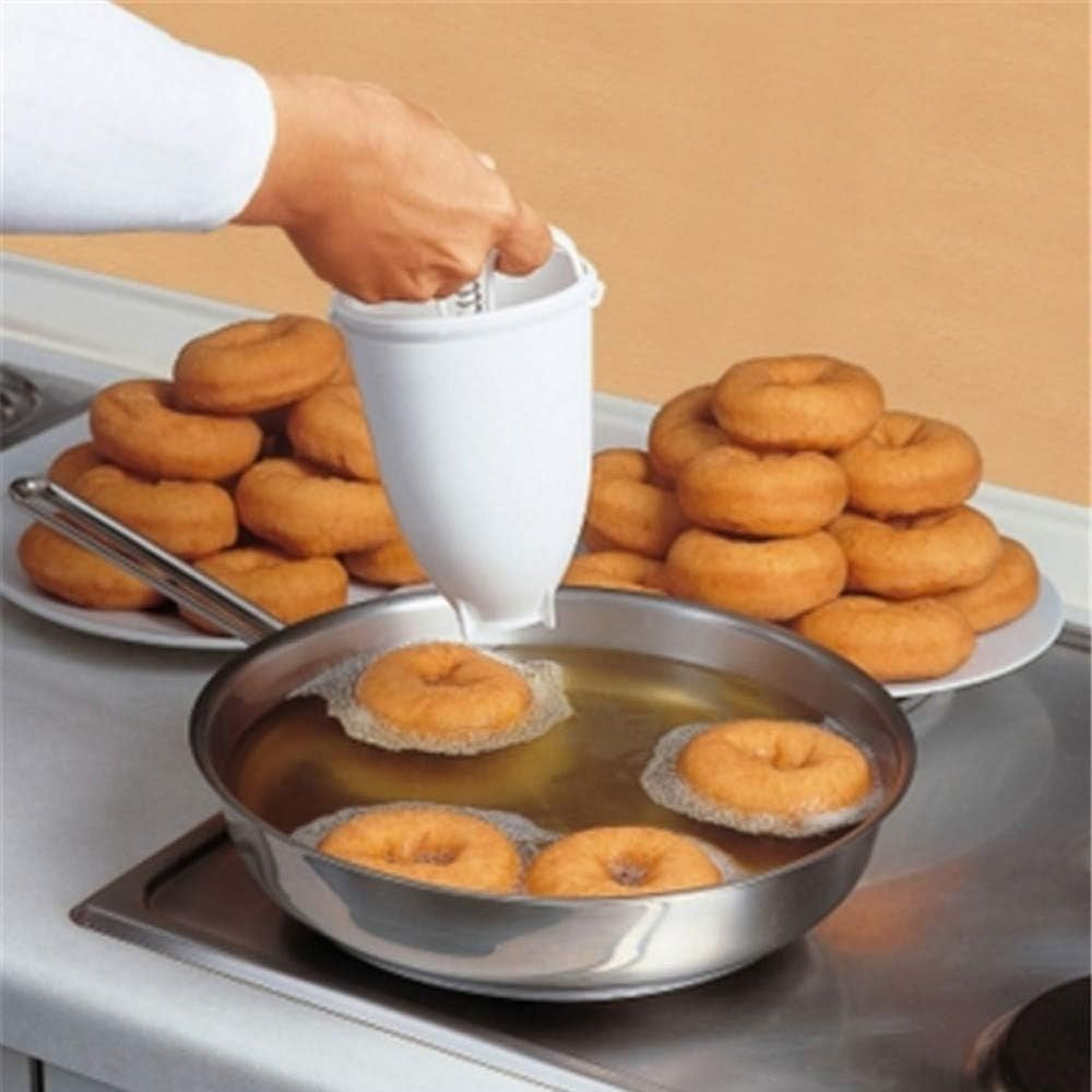 Accesoriu de Bucatarie pentru Gogosi, Flippy, Dozator pentru Aluat, Dispozitiv Manual, Forma de Gogosi, pentru Gatit,