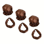 Accesoriu de Ondulat Parul, Flippy, fara Caldura, din Poliester, Manual, Prin Rasucire, 29 x 4 cm, Maro