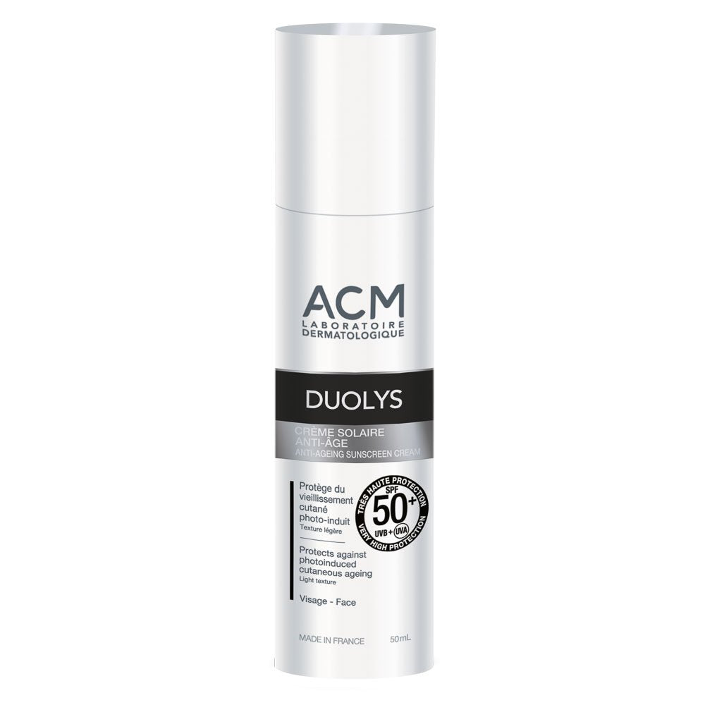 Laboratoire ACM, Duolys, Anti-îmbătrânire, Cremă de soare, Pentru față, SPF 50+, 50 ml - Olmarkt