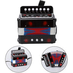 Acordeon Pentru Copii, Flippy, Acordeon Jucarie pentru Educatie Timpurie, 7 butoane 2 bass, Acordeon Instrument Muzical
