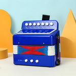 Acordeon Pentru Copii, Flippy, Acordeon Jucarie pentru Educatie Timpurie, 7 butoane 2 bass, Acordeon Instrument Muzical