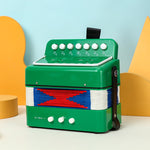 Acordeon Pentru Copii, Flippy, Acordeon Jucarie pentru Educatie Timpurie, 7 butoane 2 bass, Acordeon Instrument Muzical