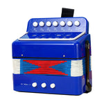 Acordeon Pentru Copii, Flippy, Acordeon Jucarie pentru Educatie Timpurie, 7 butoane 2 bass, Acordeon Instrument Muzical
