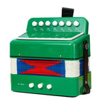 Acordeon Pentru Copii, Flippy, Acordeon Jucarie pentru Educatie Timpurie, 7 butoane 2 bass, Acordeon Instrument Muzical