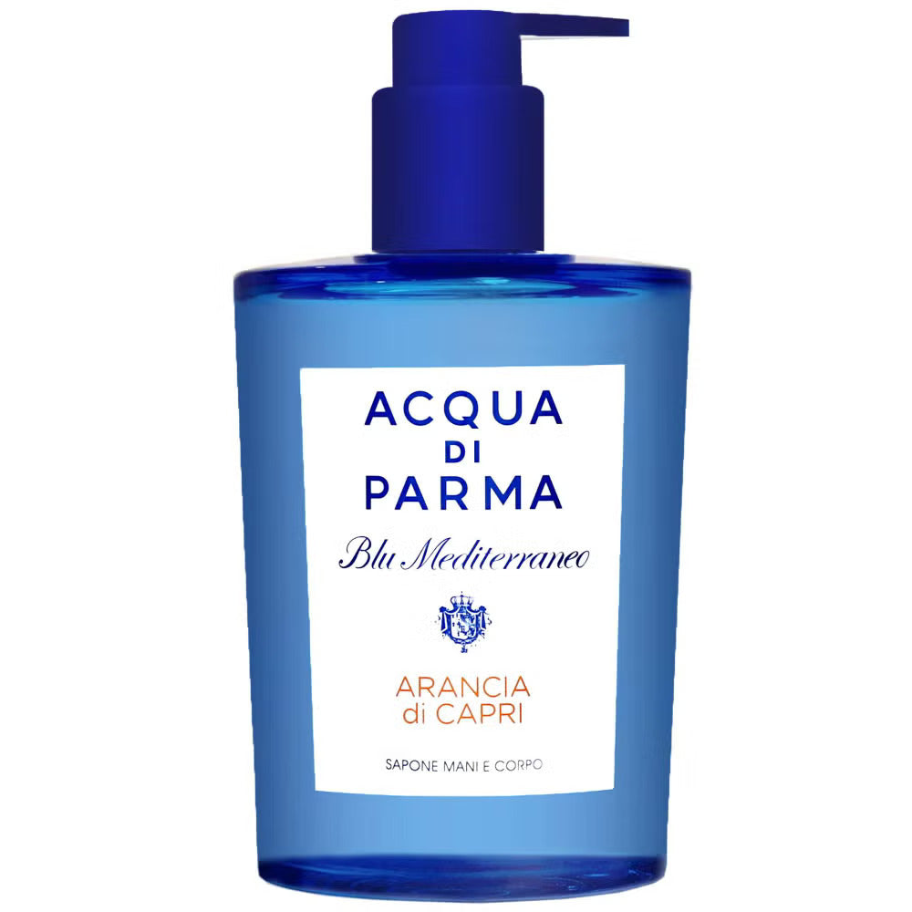Acqua di Parma, Blu Mediterraneo Arancia di Capri, Curățare, Săpun lichid, For Body & Hands, 300 ml