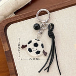 Breloc Chei, Flippy, Model Minge de Fotbal, Pandantiv Minge, Cupa Mondiala, Accesoriu Pentru Chei si Rucsac, Material