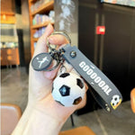 Breloc Chei, Flippy, Model Minge de Fotbal, Cupa Mondiala, Accesoriu Pentru Chei si Rucsac, Material Acril, 50 g,