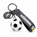 Breloc Chei, Flippy, Model Minge de Fotbal, Cupa Mondiala, Accesoriu Pentru Chei si Rucsac, Material Acril, 50 g,