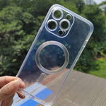 Husa protectie Flippy pentru iPhone 14 Pro Mag Safe, 2 in 1 incarcare si magnet, protectie camera, Silicone,