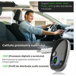 Adaptor Auto, Flippy, Bluetooth 5.0, Auxiliar, Asistenta Vocal, Jack 3.5 mm, Pentru Telefon Mobil si Sistem Audio Auto,