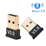 Adaptor Bluetooth, Flippy, 5.0, Wireless, pentru PC/Laptop, Interfata USB, 20 mbps, Negru