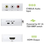 Adaptor convertor video-audio 3x RCA la HDMI 1080P