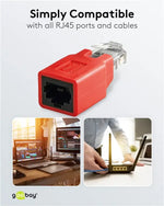 Adaptor crossover RJ45 tata la RJ45 mama Goobay