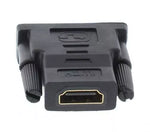Adaptor HDMI 19 pini mama - DVI-D 24+1 pini tata aurit Well