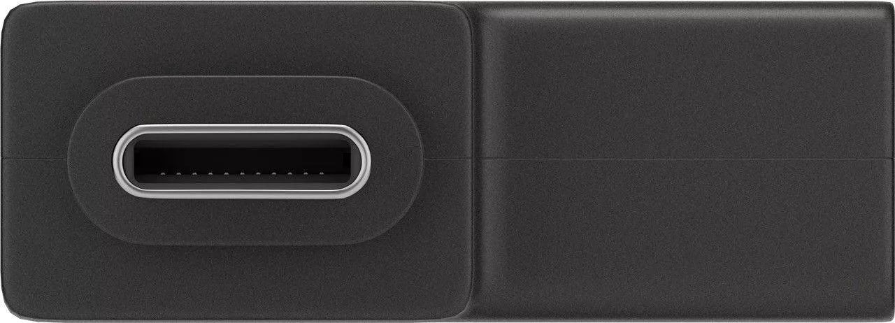 Adaptor USB 3.0 A mama la micro USB tata +USB Type C tata negru Goobay