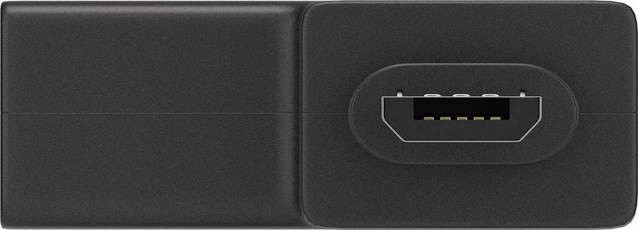 Adaptor USB 3.0 A mama la micro USB tata +USB Type C tata negru Goobay