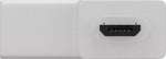 Adaptor USB 3.0 A mama la tata micro USB +USB Type C tata alb Goobay