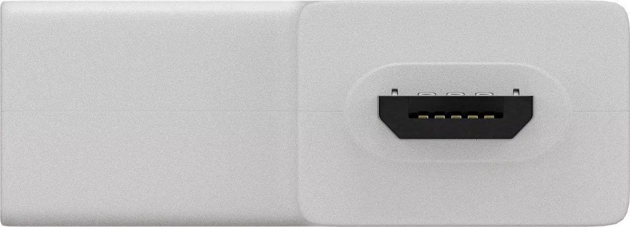 Adaptor USB 3.0 A mama la tata micro USB +USB Type C tata alb Goobay