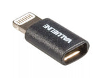Adaptor USB Lightning tata - micro USB mama negru Valueline