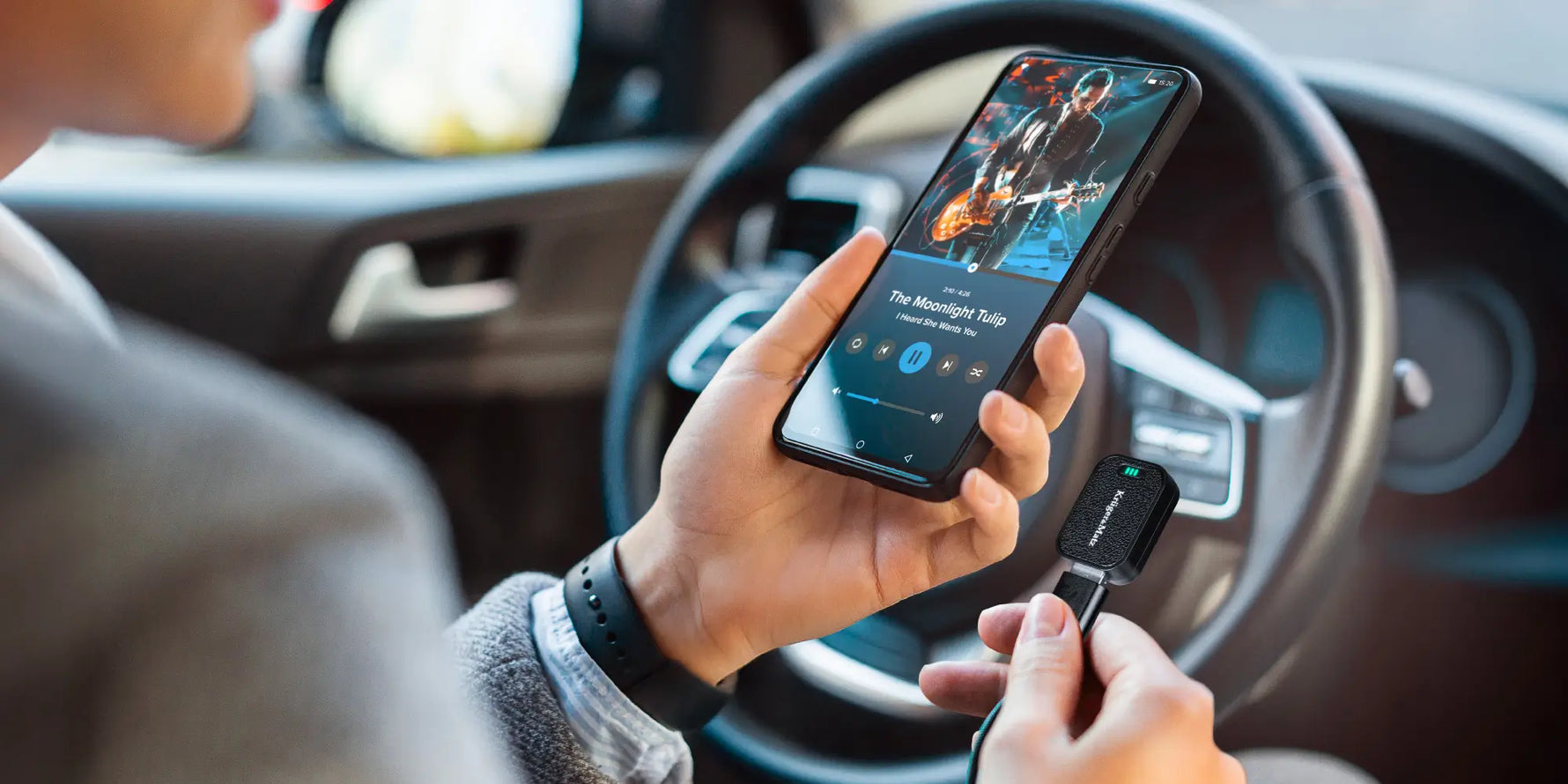 Adaptor wireless ANDROID Auto Car Play Kruger&Matz KM2025