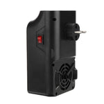 Mini Aeroterma Puternica Portabila Flippy, Putere 1000W, Mini radiator electric cu Display LCD, efect de semineu si