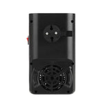Mini Aeroterma Puternica Portabila Flippy, Putere 1000W, Mini radiator electric cu Display LCD, efect de semineu si