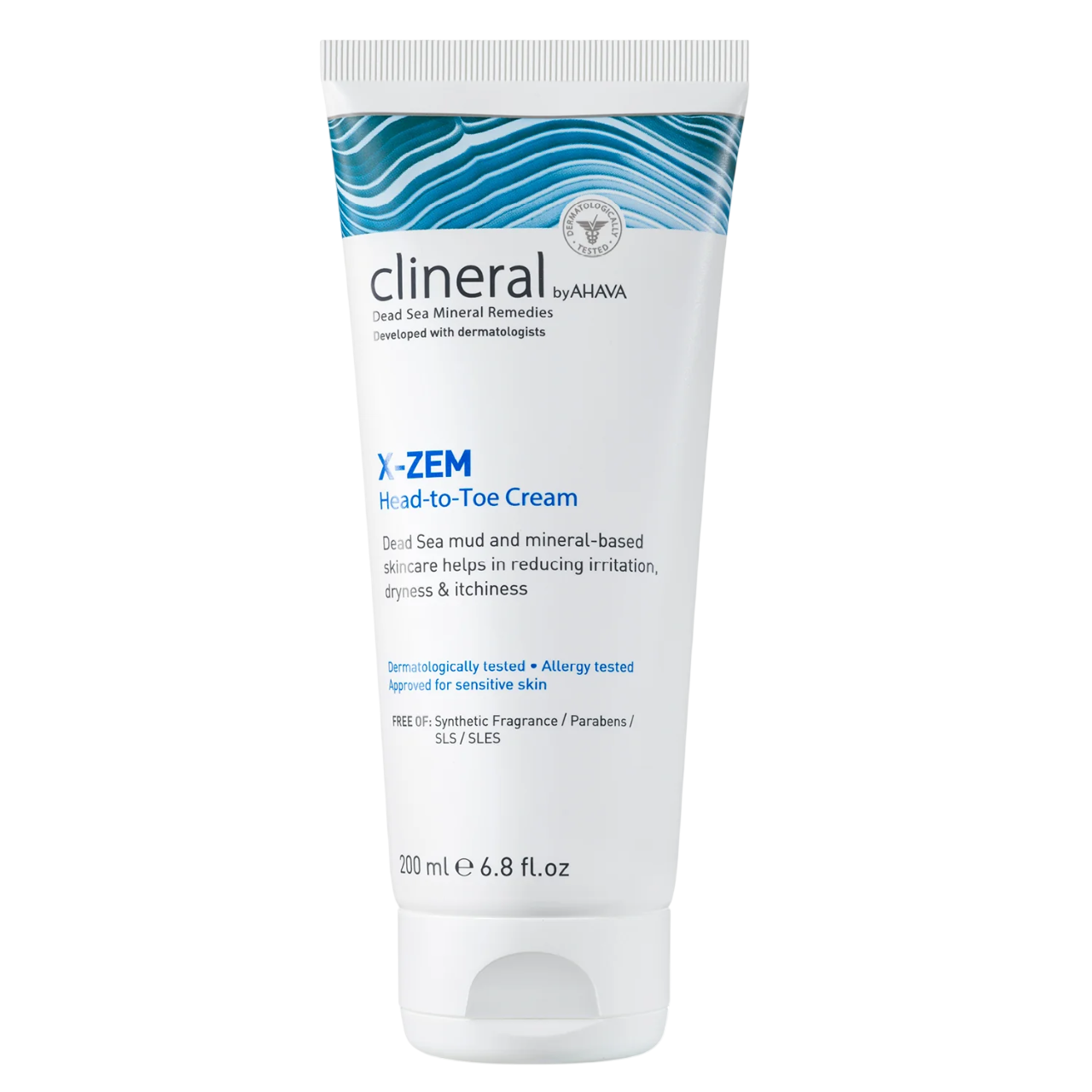 Ahava, Clineral X-Zem, Vegan, Hidratează, Cremă de corp, Corp, 200 ml