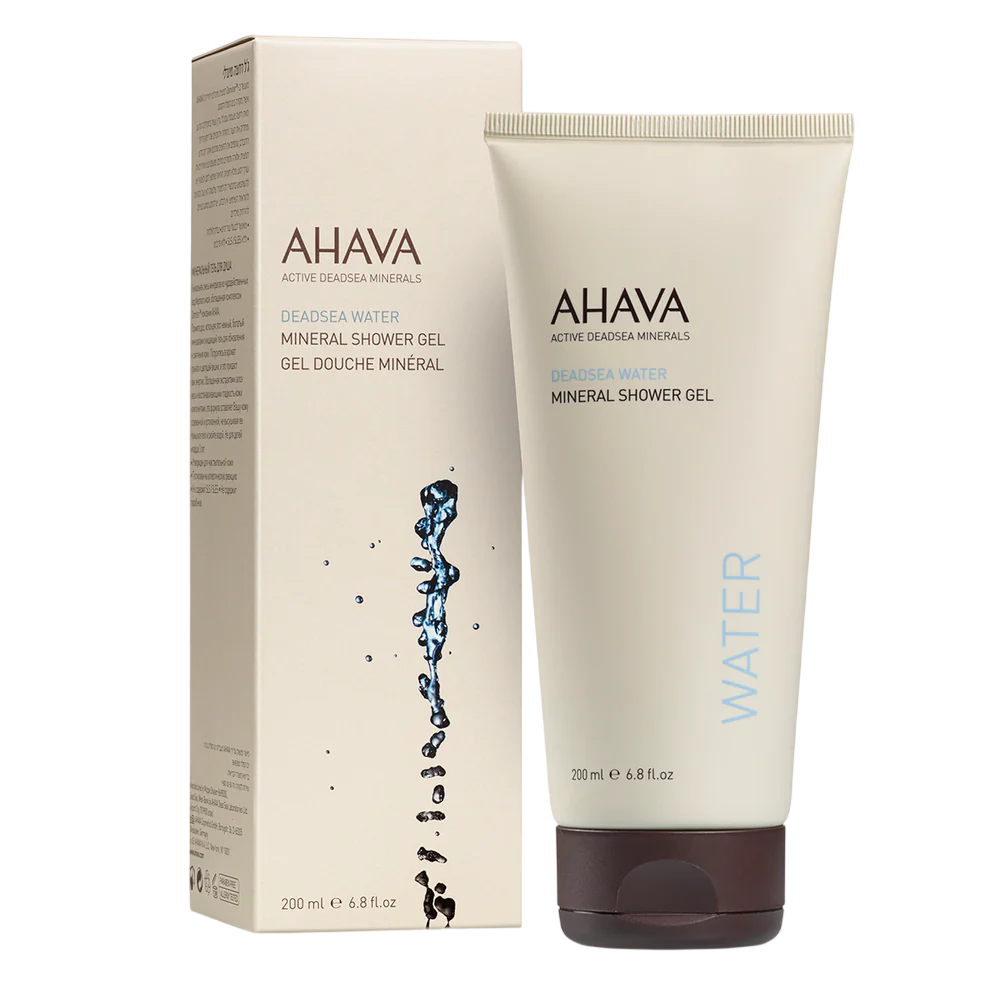 Ahava, Deadsea Water Mineral, Curățare, Gel de duș, Toate tipurile de piele, 200 ml