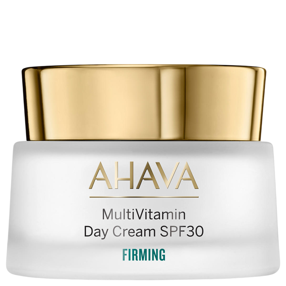 Ahava, MultiVitamin, Întărire, Dimineață, Smântână, Pentru față, SPF30, 50 ml