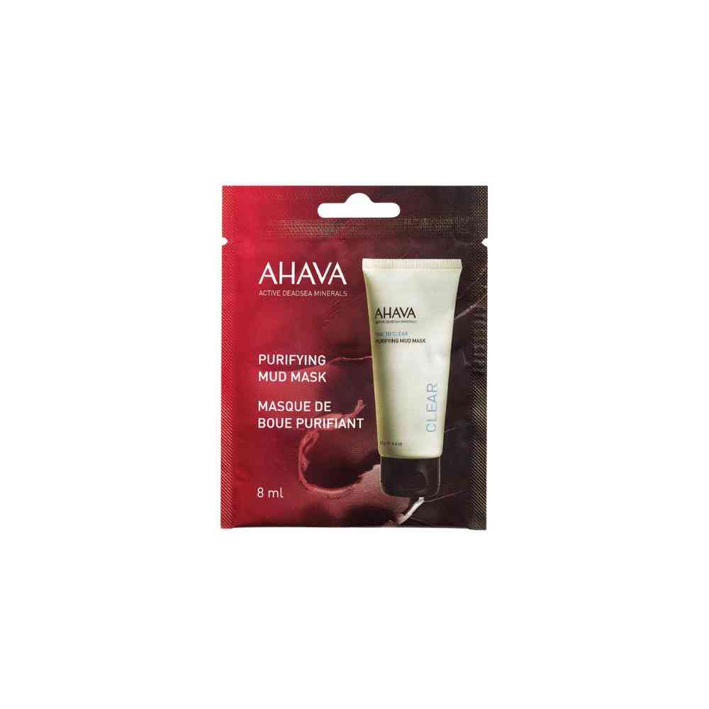Ahava, Time To Clear, Purificare, Mască de noroi, Pentru față, 8 ml *Mostră