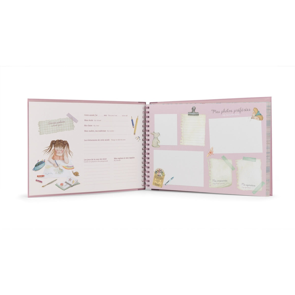 Album pentru amintiri scolare Les Rosalies, Moulin Roty