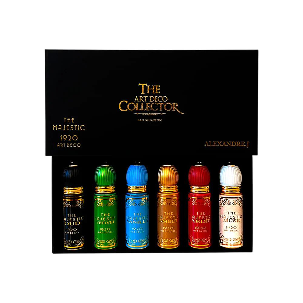 Set, Alexandre.J, The Majestic Collection, Apă de parfum, Unisex, 6 buc, 8 ml