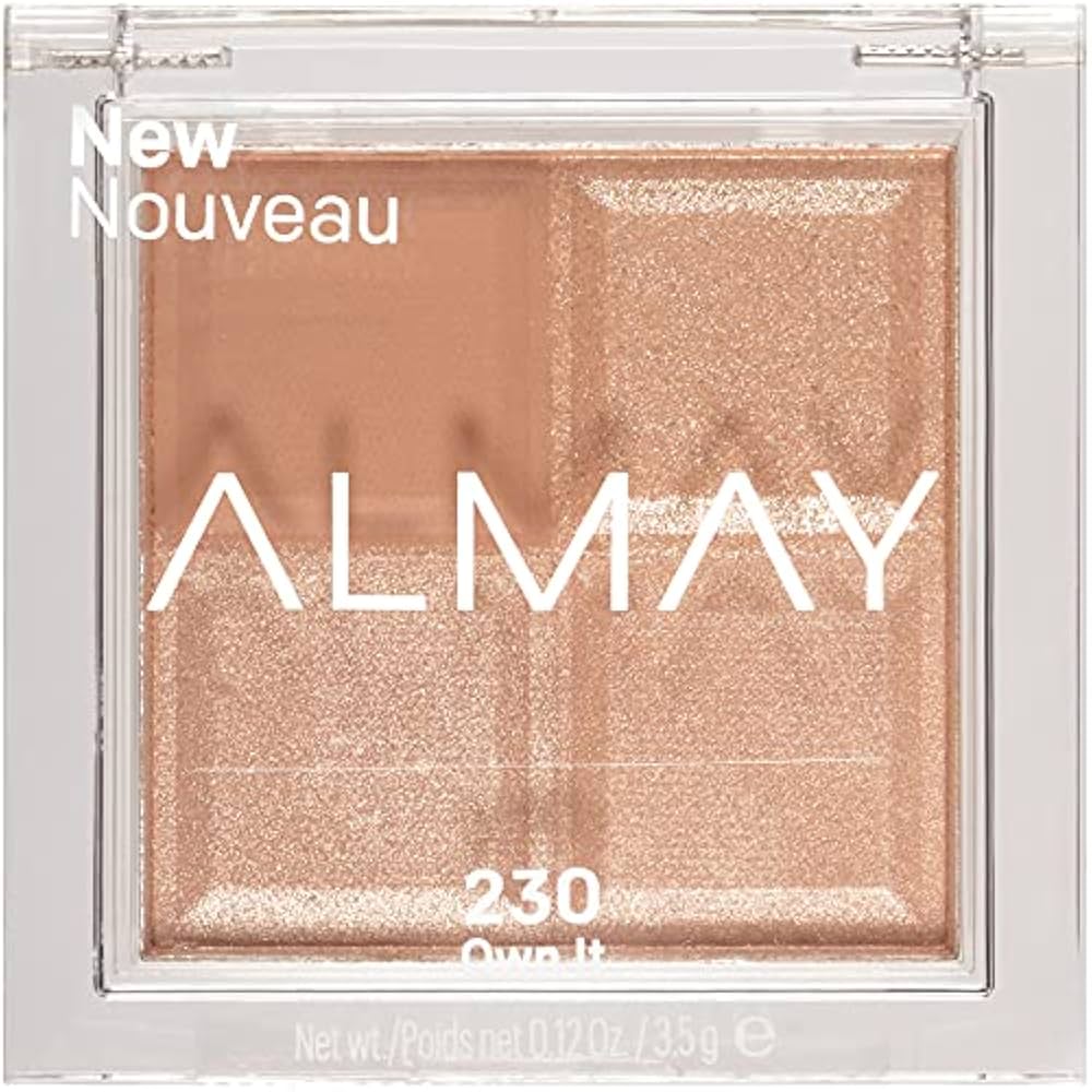 Almay, Shadow Quad, Paletă de farduri de ochi, 230, Deține-l, 4 nuanțe, 3.5 g