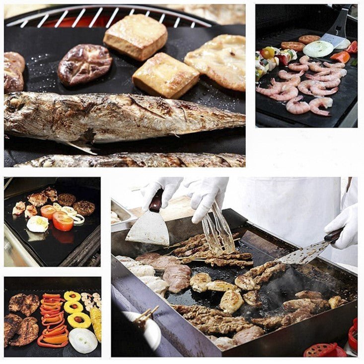 Set 4 Folii Antiaderente din Teflon, Flippy, Multifunctionale, Rezistente la Apa si Temperaturi Ridicate, pentru