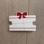 Ambalaje de Carton pentru Martisoare, Flippy, Set 100 Bucati, Cartonase pentru Martisor, Model Funda, 10 x 5 cm, Alb
