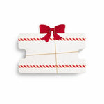 Ambalaje de Carton pentru Martisoare, Flippy, Set 100 Bucati, Cartonase pentru Martisor, Model Funda, 10 x 5 cm, Alb