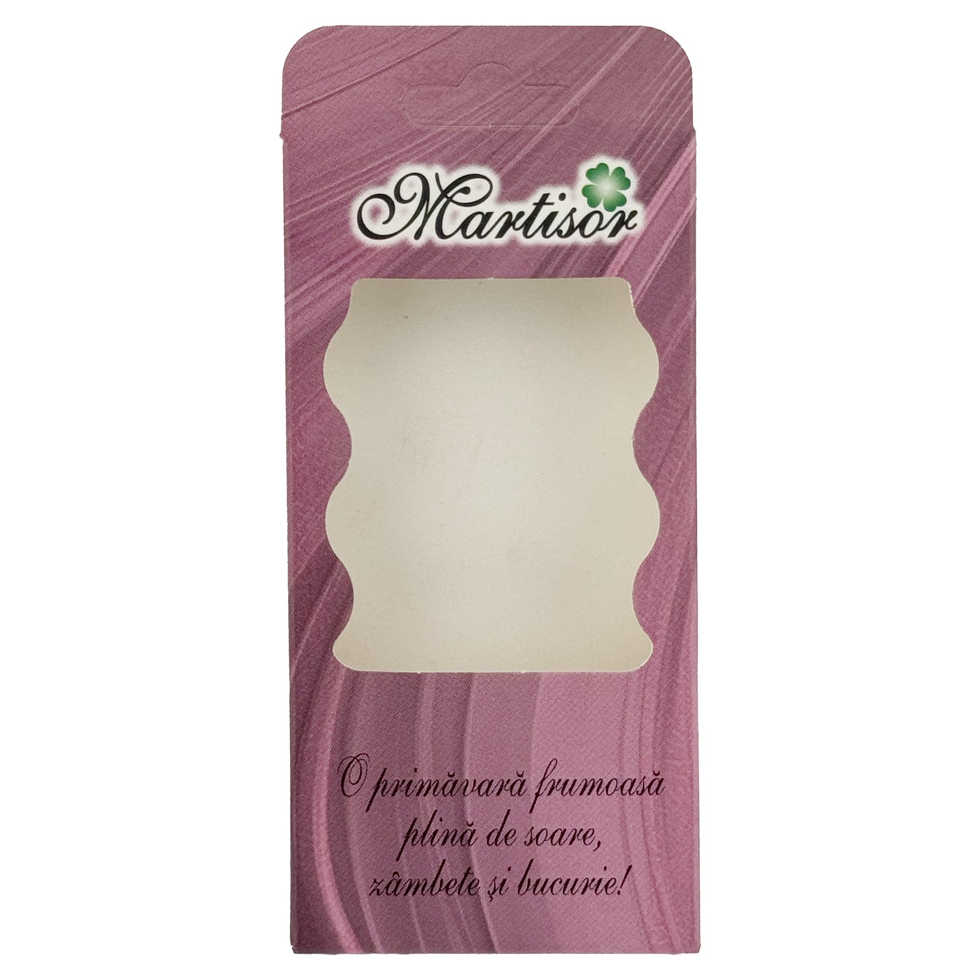 Ambalaje de Carton pentru Martisoare, Flippy, Set 200 Bucati, Cutii Brosa, Model Abstract, Roz