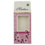 Ambalaje de Carton pentru Martisoare, Flippy, Set 200 Bucati, Cutii Brosa, Model Floral, Roz deschis