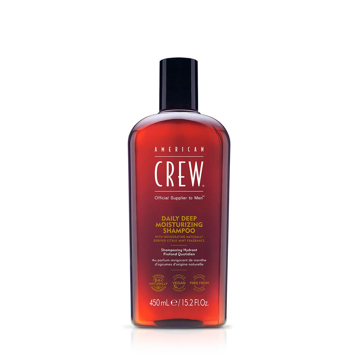 American Crew, Daily Deep Moisturizing, Vegan, Șampon pentru păr, Pentru hrănire, 450 ml