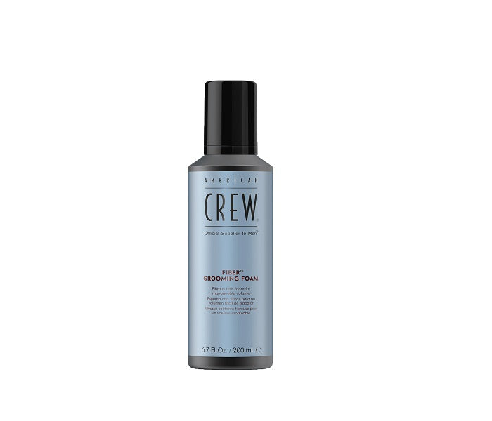 American Crew, Fiber Grooming, Spumă de coafat, Pentru styling, Fixare medie, 200 ml - Olmarkt