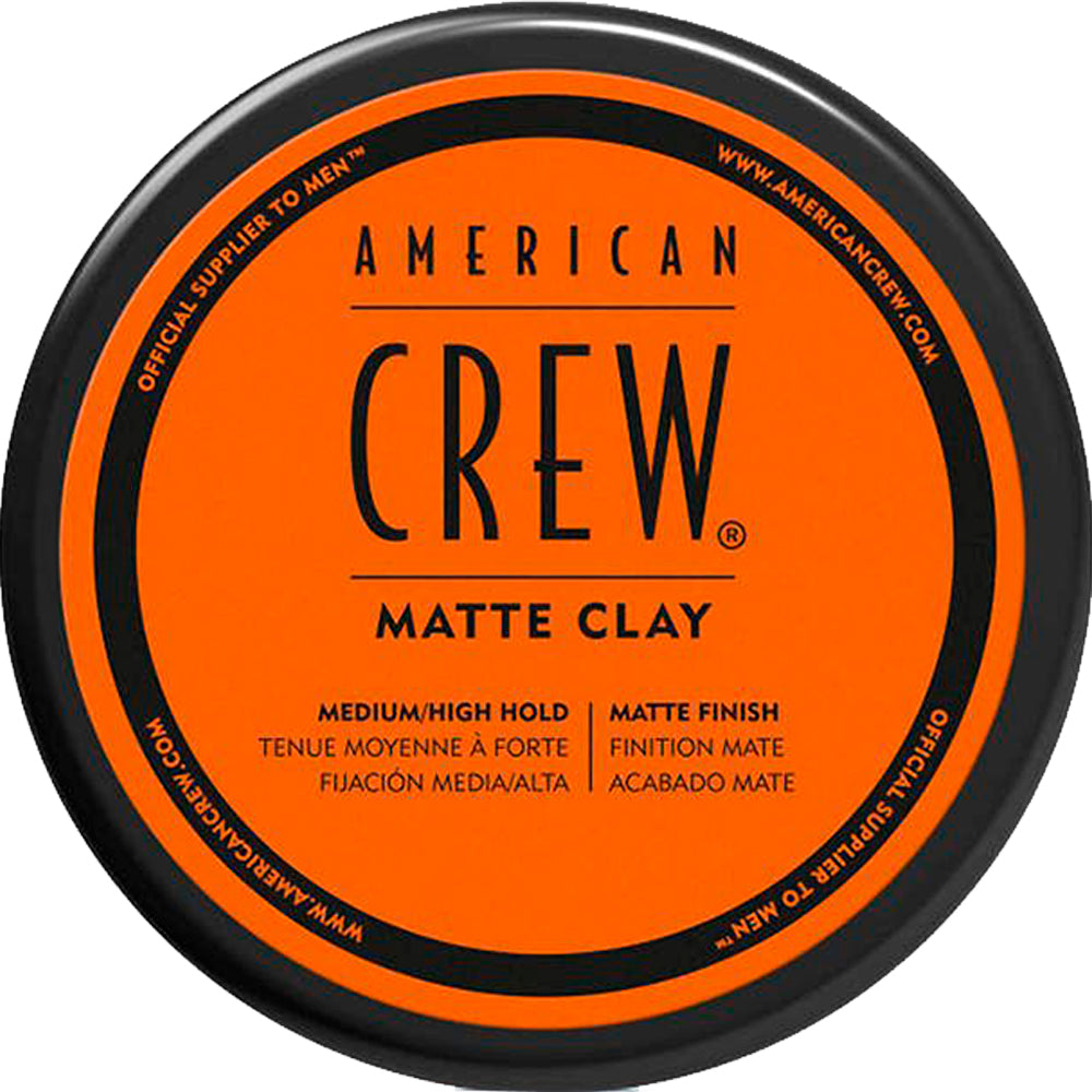 American Crew, Matte, Argilă pentru coafat, Fixare medie, 85 g