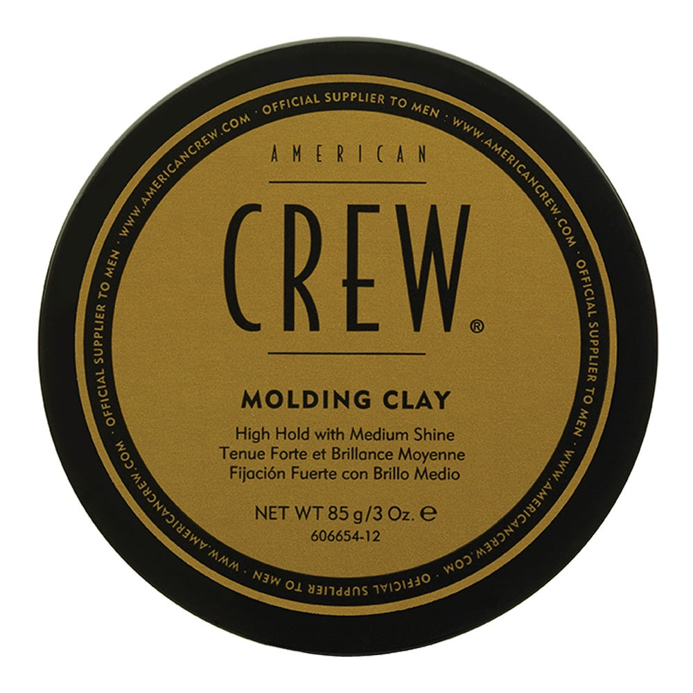 American Crew, Molding Clay, Pomadă pentru coafat, Strângere puternică, 85 g