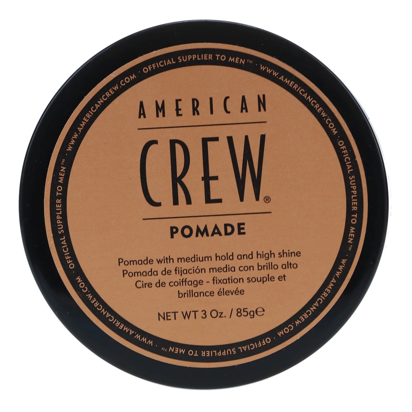 American Crew, Pomade, Pomadă pentru coafat, Fixare medie, 85 g - Olmarkt