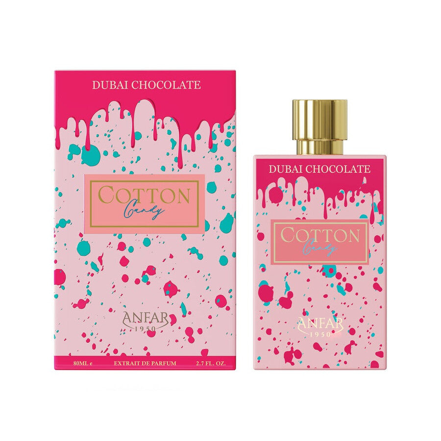 Anfar, Dubai Chocolate - Cotton Candy, Extract de parfum, Pentru femei, 80 ml