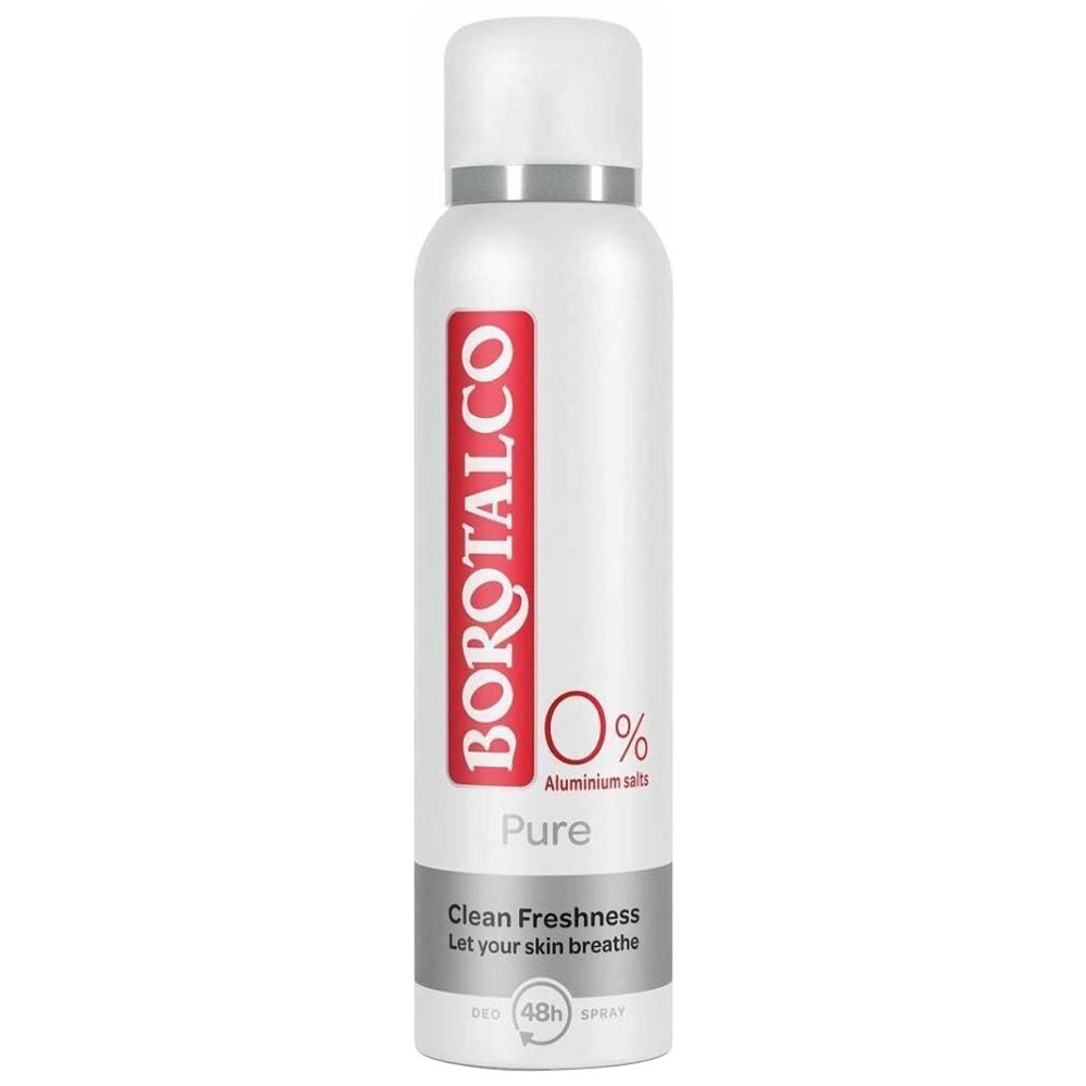Antiperspirant Deodorant, Borotalco, 150 ml Pure Clean Freshness