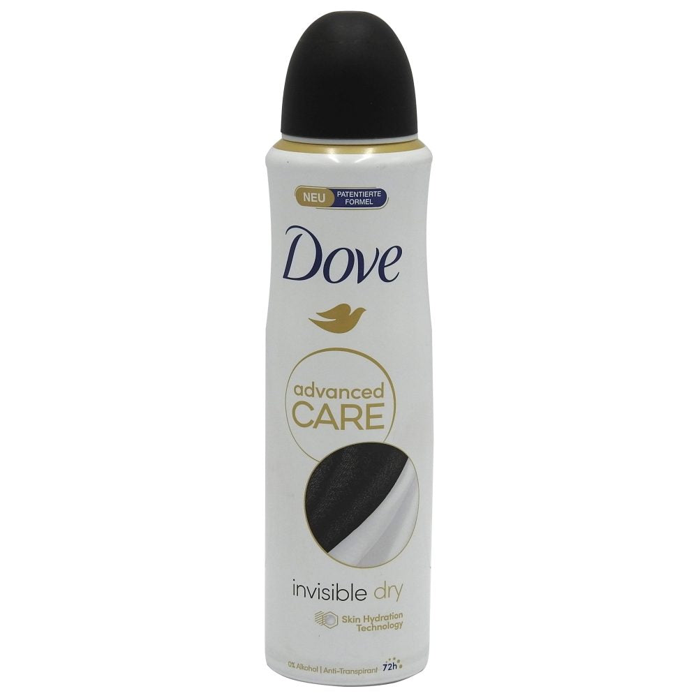 Antiperspirant Deodorant, Dove, 150 ml Advanced Care Invisible Dry