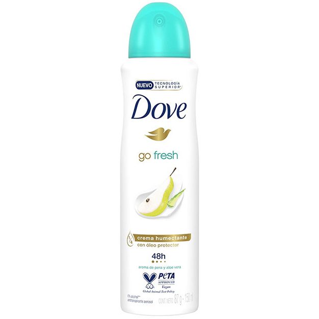 Antiperspirant Deodorant, Dove, 150 ml Go Fresh Pear Aloe Vera